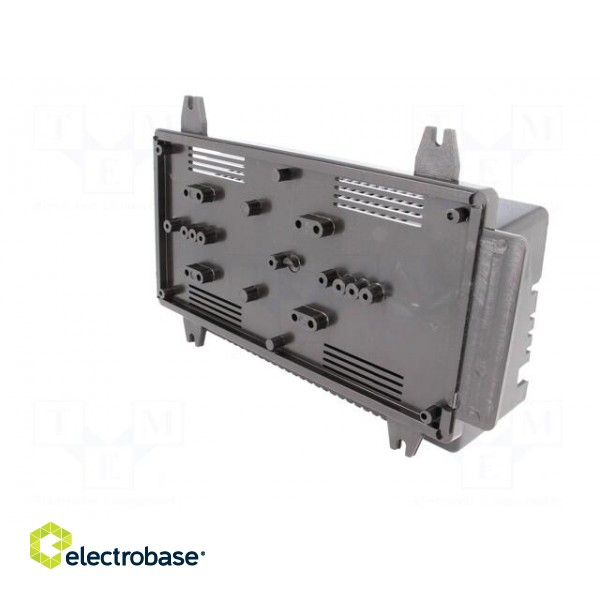 Enclosure: for power supplies | X: 112mm | Y: 222mm | Z: 72mm | ABS paveikslėlis 8