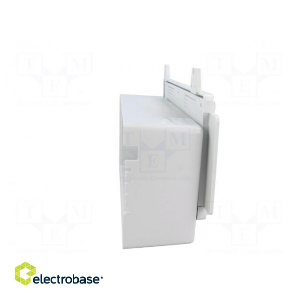 Enclosure: for power supplies | X: 112mm | Y: 222mm | Z: 72mm | ABS | grey image 6