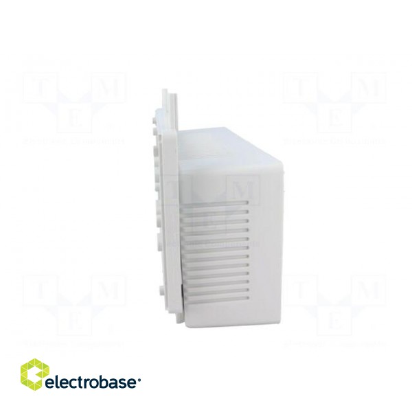 Enclosure: for power supplies | X: 112mm | Y: 222mm | Z: 72mm | ABS | grey image 10