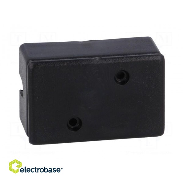 Enclosure: for power supplies | X: 28mm | Y: 45mm | Z: 18mm | ABS | black image 7