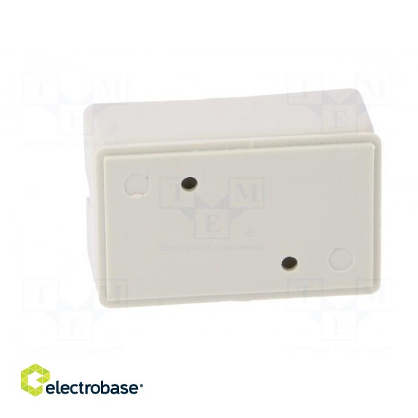 Enclosure: for power supplies | X: 28mm | Y: 45mm | Z: 18mm | ABS | grey image 4