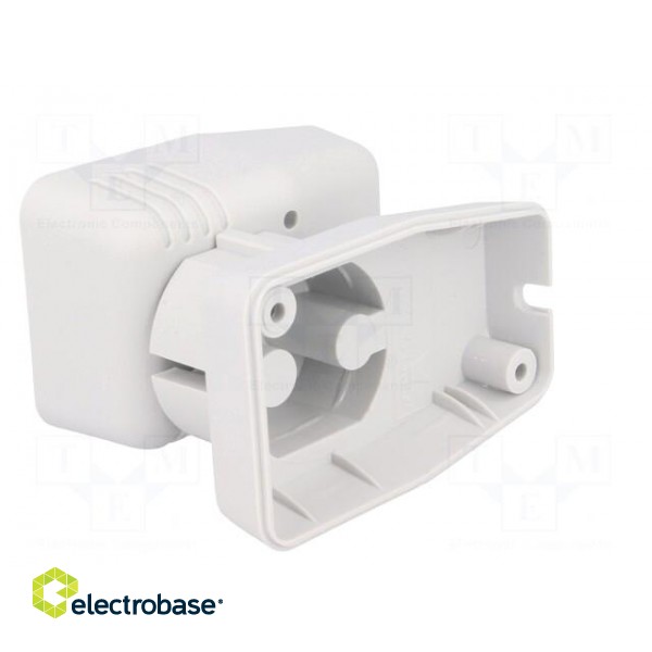 Enclosure: for power supplies | X: 45mm | Y: 70mm | Z: 40mm | ABS | grey image 6