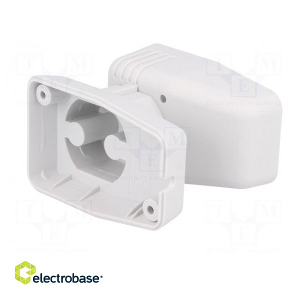 Enclosure: for power supplies | X: 45mm | Y: 70mm | Z: 40mm | ABS | grey image 8