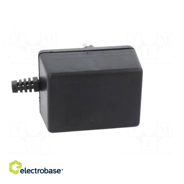 Enclosure: for power supplies | X: 46mm | Y: 65mm | Z: 37mm | ABS | black image 5