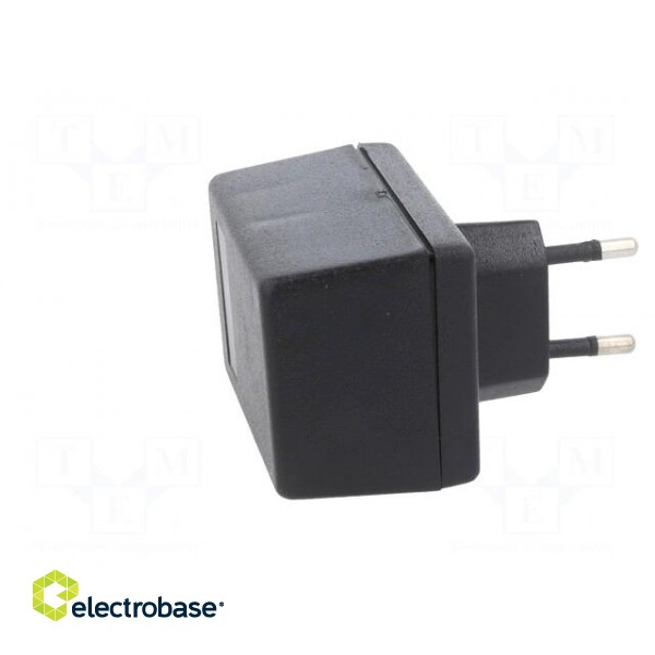 Enclosure: for power supplies | X: 46mm | Y: 65mm | Z: 37mm | ABS | black фото 7