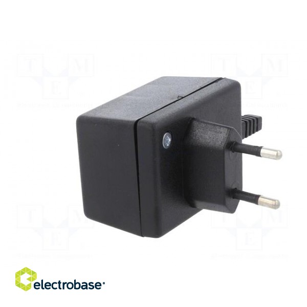 Enclosure: for power supplies | X: 46mm | Y: 65mm | Z: 37mm | ABS | black image 8