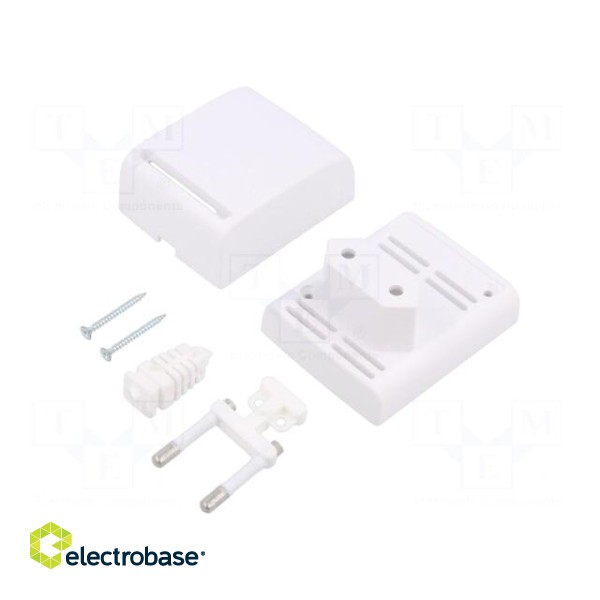 Enclosure: for power supplies | X: 48mm | Y: 61.1mm | Z: 56mm | ABS