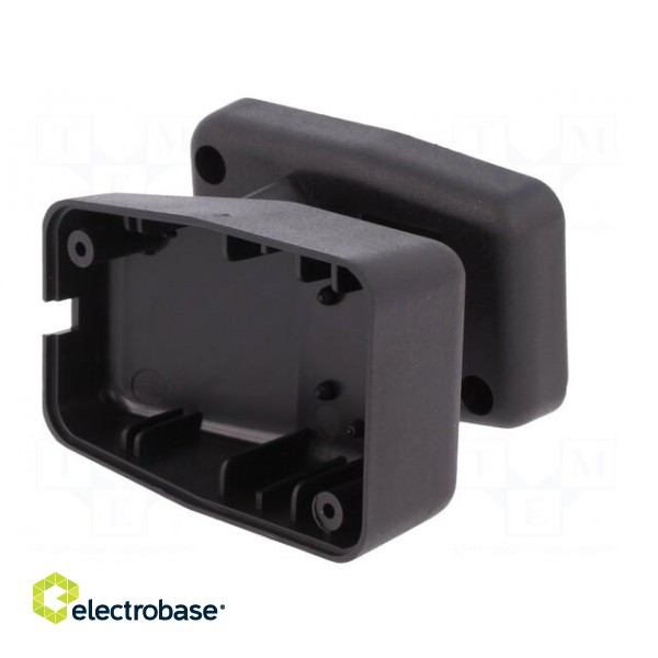 Enclosure: for power supplies | X: 48mm | Y: 71mm | Z: 48mm | black image 5