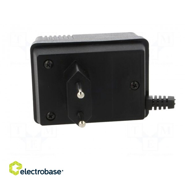 Enclosure: for power supplies | X: 52mm | Y: 70mm | Z: 47mm | ABS | black фото 3