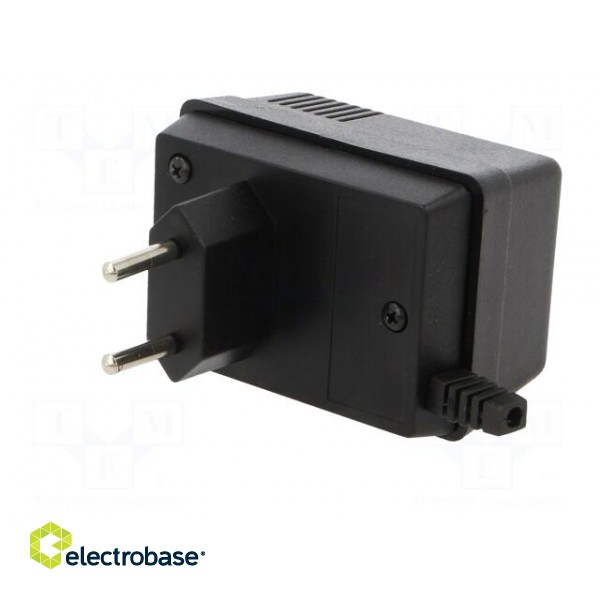Enclosure: for power supplies | X: 52mm | Y: 70mm | Z: 47mm | ABS | black фото 4
