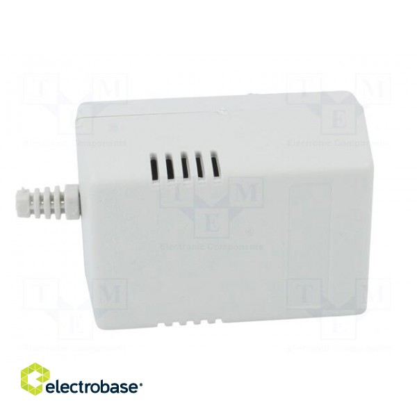 Enclosure: for power supplies | X: 54mm | Y: 81mm | Z: 46mm | ABS | grey фото 5