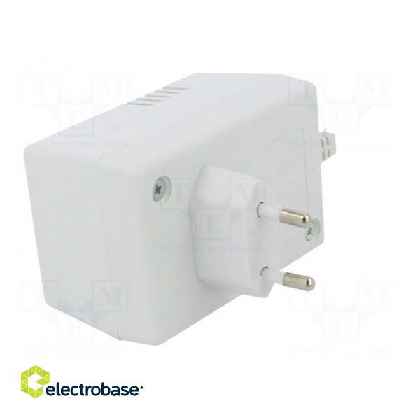 Enclosure: for power supplies | X: 54mm | Y: 81mm | Z: 46mm | ABS | grey фото 8