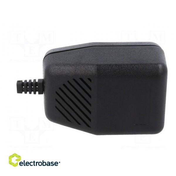 Enclosure: for power supplies | X: 56mm | Y: 83mm | Z: 46mm | ABS | black image 5