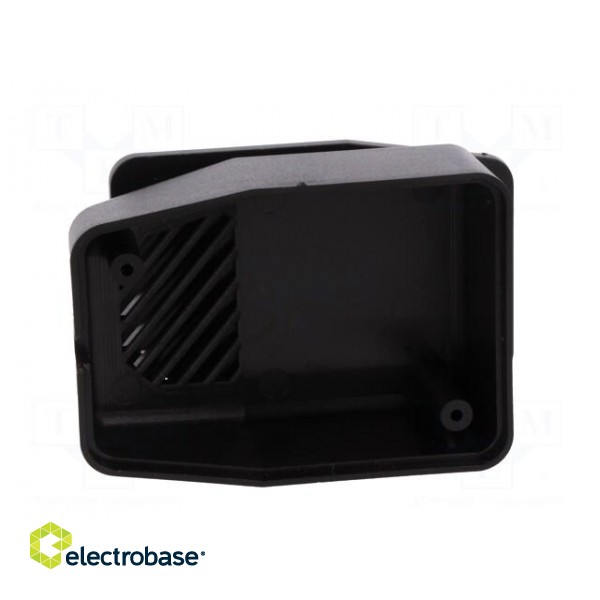 Enclosure: for power supplies | X: 60mm | Y: 85mm | Z: 32mm | ABS | black image 7