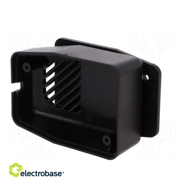 Enclosure: for power supplies | X: 60mm | Y: 85mm | Z: 32mm | ABS | black image 8
