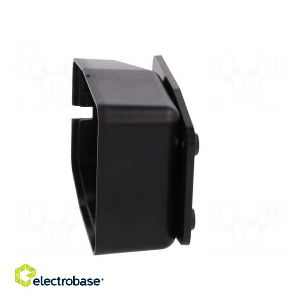 Enclosure: for power supplies | X: 60mm | Y: 85mm | Z: 32mm | ABS | black image 9
