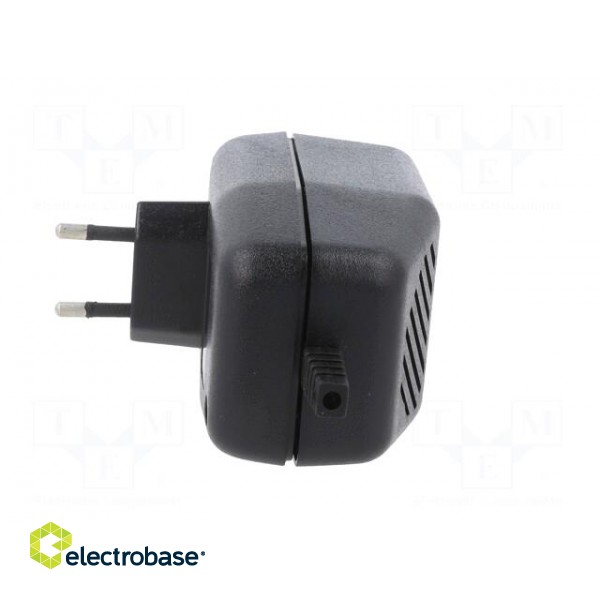 Enclosure: for power supplies | X: 62mm | Y: 85mm | Z: 50mm | ABS | black image 3