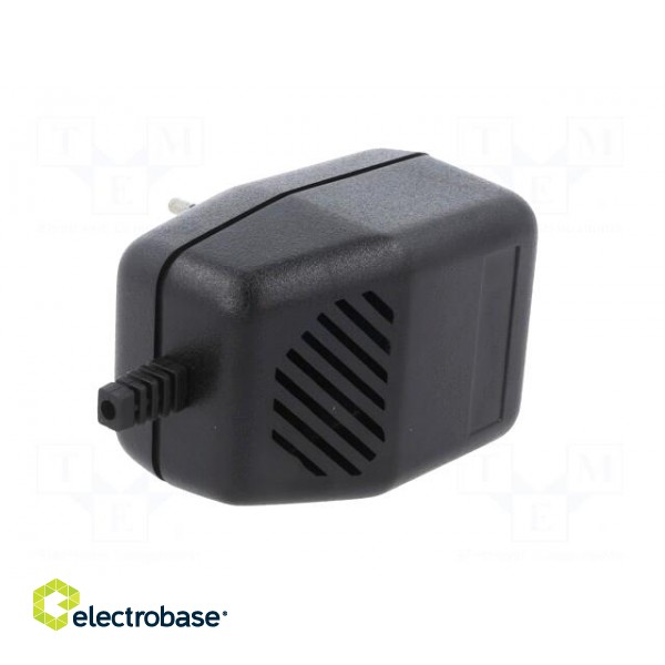 Enclosure: for power supplies | X: 62mm | Y: 85mm | Z: 50mm | ABS | black image 4