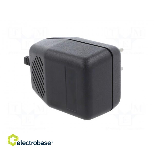 Enclosure: for power supplies | X: 62mm | Y: 85mm | Z: 50mm | ABS | black фото 6
