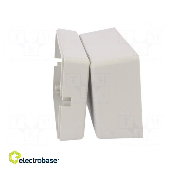 Enclosure: for power supplies | X: 65mm | Y: 132mm | Z: 78mm | ABS | grey image 6