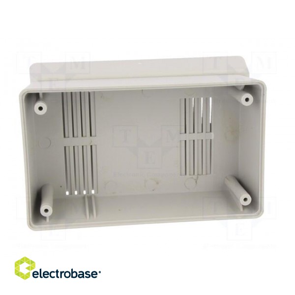 Enclosure: for power supplies | X: 65mm | Y: 132mm | Z: 78mm | ABS | grey image 8
