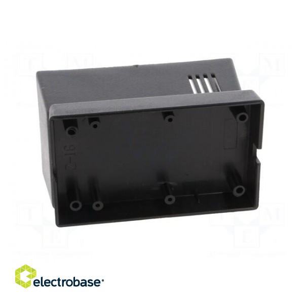 Enclosure: for power supplies | X: 69mm | Y: 114mm | Z: 63mm | black image 8