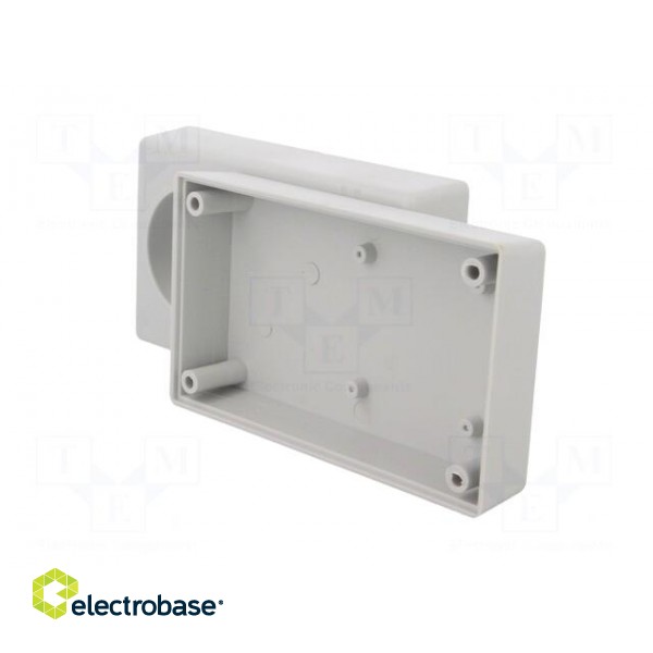 Enclosure: for power supplies | X: 71mm | Y: 120mm | Z: 45mm | grey фото 4