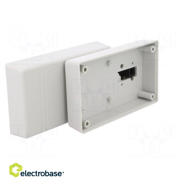 Enclosure: for power supplies | X: 71mm | Y: 120mm | Z: 45mm | grey image 6