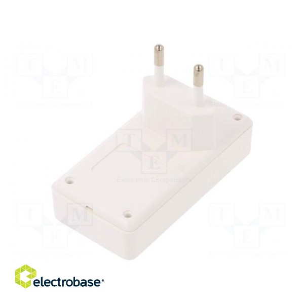 Enclosure: for power supplies | X: 78.5mm | Y: 40mm | Z: 21mm | ABS фото 2