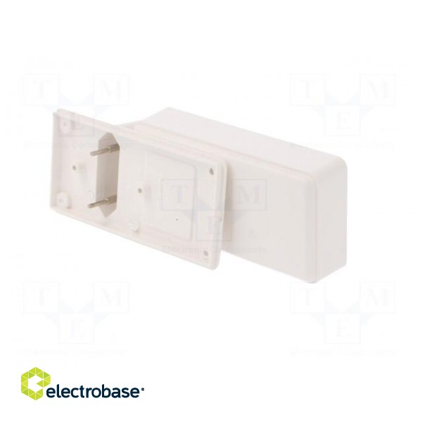 Enclosure: for power supplies | X: 78.5mm | Y: 40mm | Z: 21mm | ABS image 9
