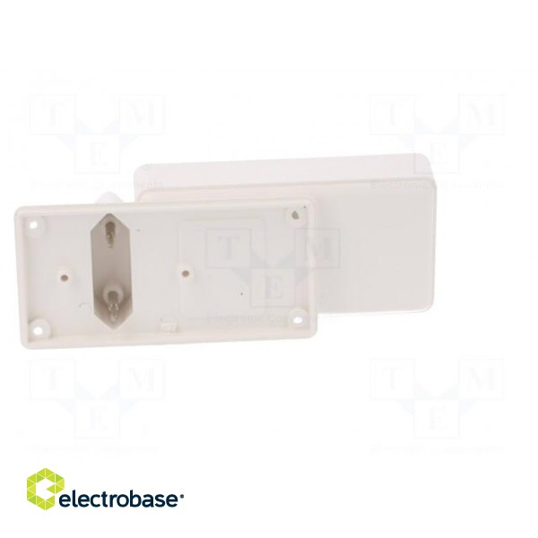 Enclosure: for power supplies | X: 78.5mm | Y: 40mm | Z: 21mm | ABS фото 8