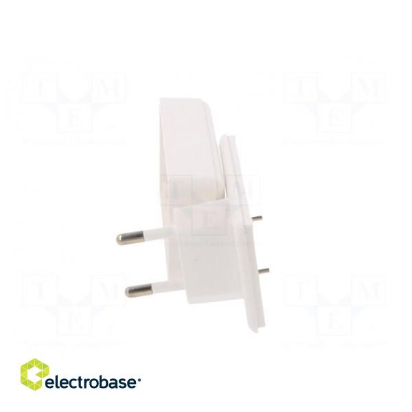 Enclosure: for power supplies | X: 78.5mm | Y: 40mm | Z: 21mm | ABS image 6