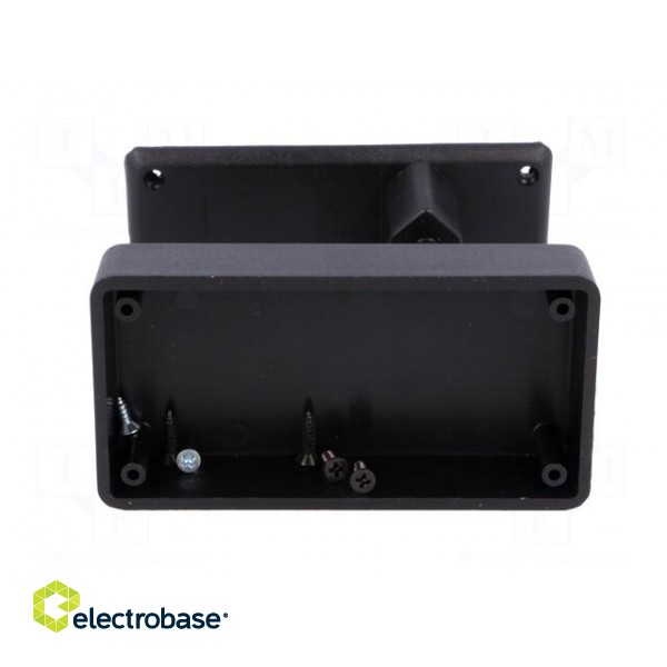 Enclosure: for power supplies | X: 78.5mm | Y: 40mm | Z: 21mm | ABS image 3