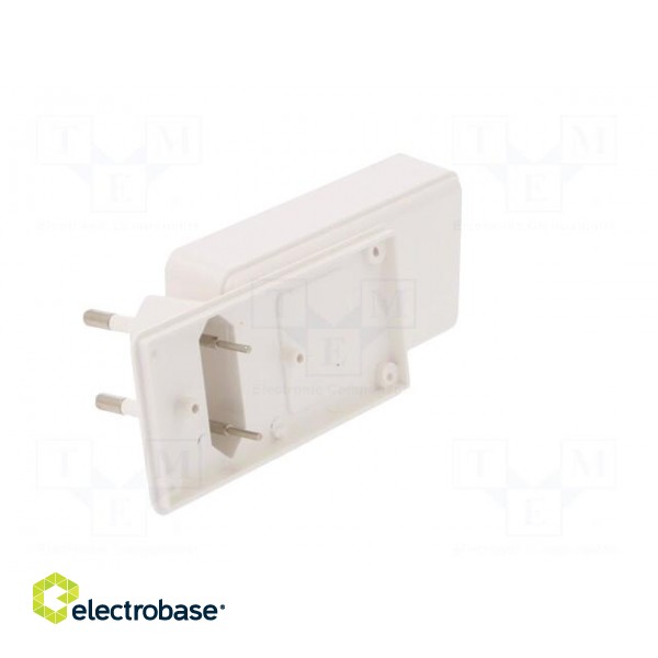 Enclosure: for power supplies | X: 78.5mm | Y: 40mm | Z: 21mm | ABS фото 7