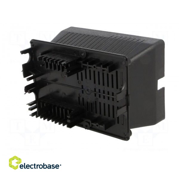 Enclosure: for power supplies | X: 97mm | Y: 137mm | Z: 67mm | ABS | black image 5