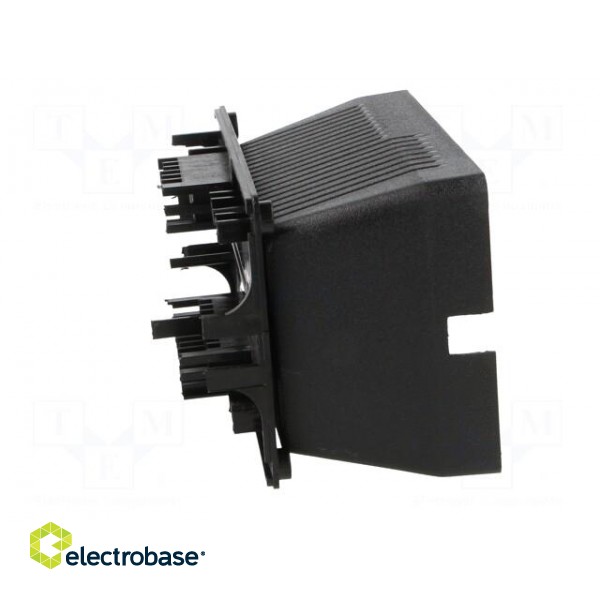 Enclosure: for power supplies | X: 97mm | Y: 137mm | Z: 67mm | ABS | black image 6