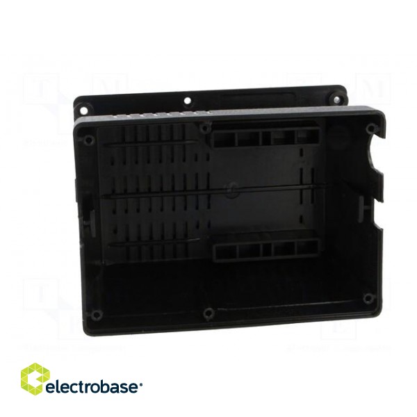 Enclosure: for power supplies | X: 97mm | Y: 137mm | Z: 67mm | ABS | black фото 8
