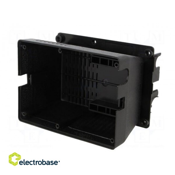 Enclosure: for power supplies | X: 97mm | Y: 137mm | Z: 67mm | ABS | black фото 9