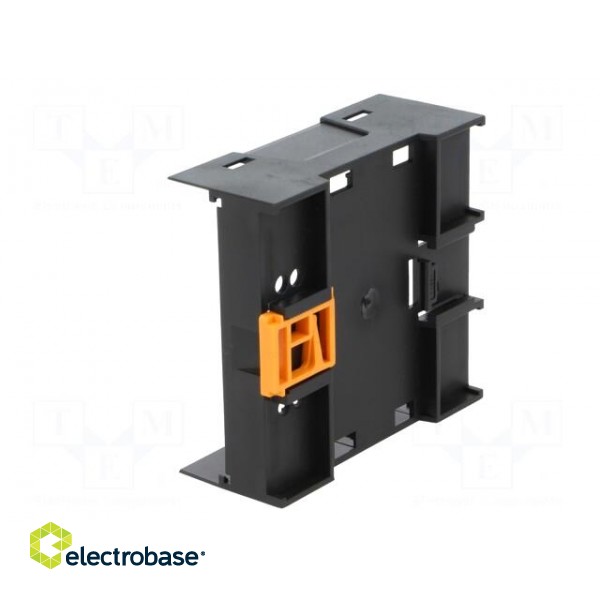 Enclosure: enclosure base | 70mm | ABS | black | UL94HB image 4