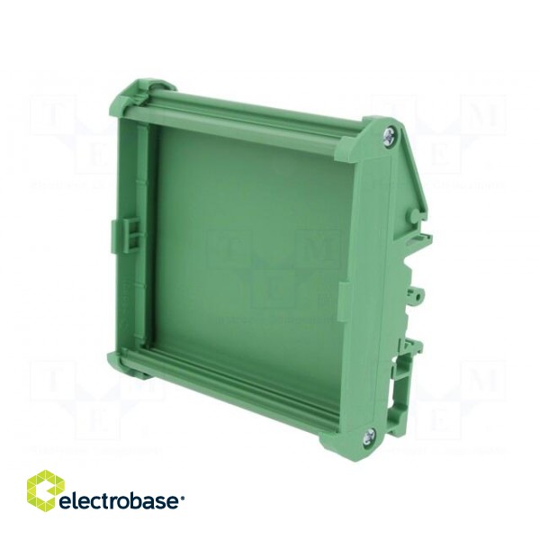 Enclosure: enclosure base | Y: 100mm | X: 80mm | Z: 37.3mm | green