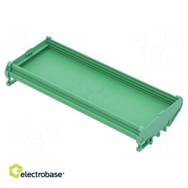 Enclosure: enclosure base | Y: 72mm | X: 200mm | Z: 28.7mm | green image 2