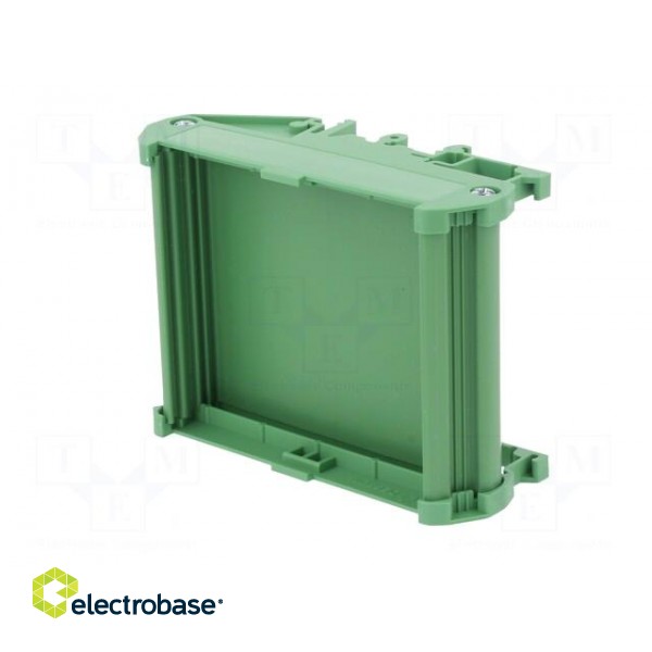 Enclosure: enclosure base | Y: 72mm | X: 60mm | Z: 28.7mm | green image 2