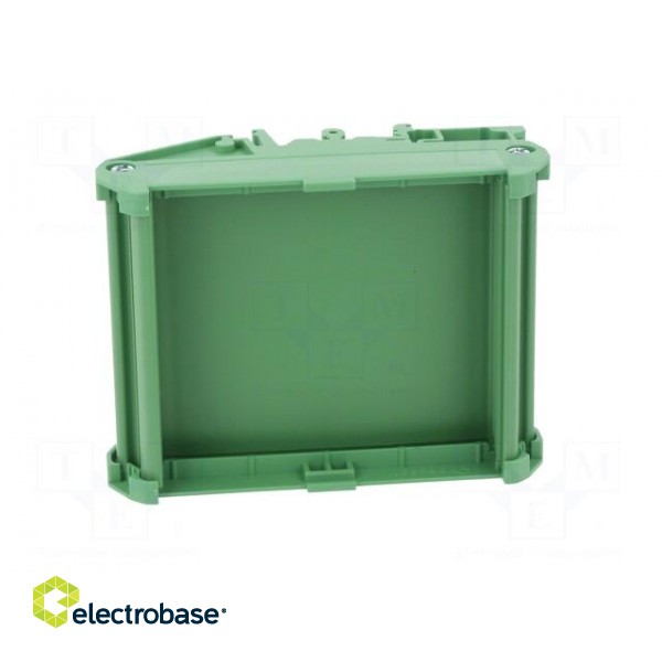 Enclosure: enclosure base | Y: 72mm | X: 60mm | Z: 28.7mm | green image 9