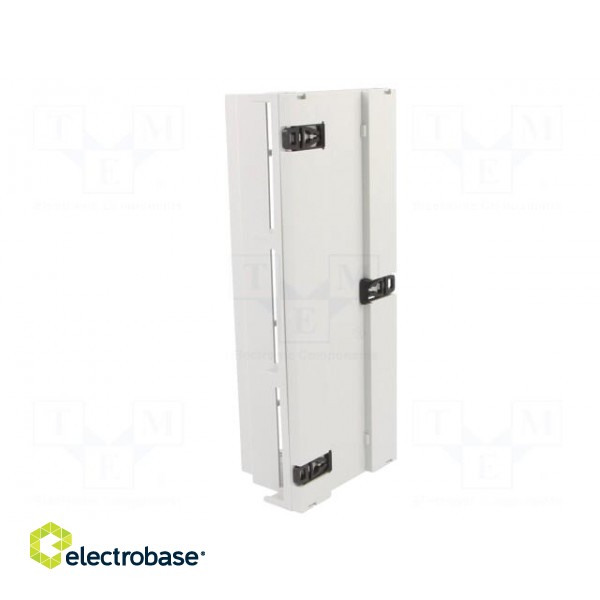 Enclosure: for DIN rail mounting | Y: 89mm | X: 213mm | Z: 65mm | ABS image 4