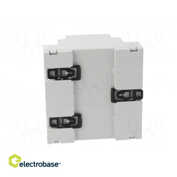 Enclosure: for DIN rail mounting | Y: 89mm | X: 89mm | Z: 65mm | ABS image 5