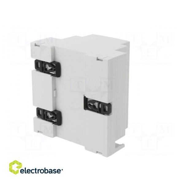 Enclosure: for DIN rail mounting | Y: 89mm | X: 89mm | Z: 65mm | ABS image 6