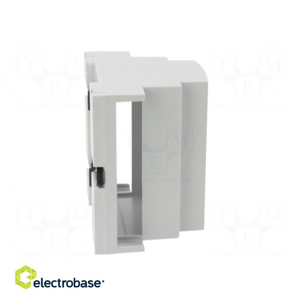 Enclosure: for DIN rail mounting | Y: 89mm | X: 89mm | Z: 65mm | ABS image 7
