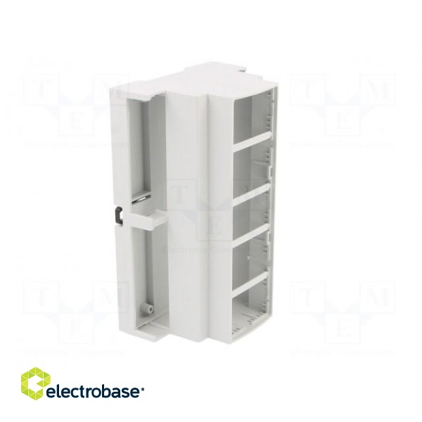 Enclosure: for DIN rail mounting | Y: 89mm | X: 142mm | Z: 65mm | ABS paveikslėlis 8