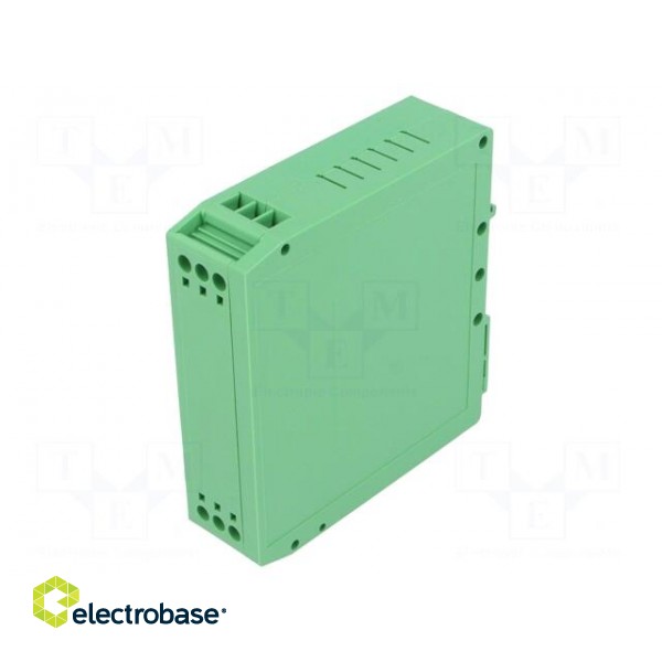 Enclosure: for DIN rail mounting | polyamide | A: 85.5mm | B: 79mm image 1