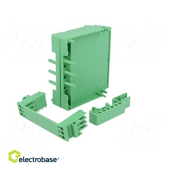 Enclosure: for DIN rail mounting | polyamide | A: 85.5mm | B: 79mm image 2